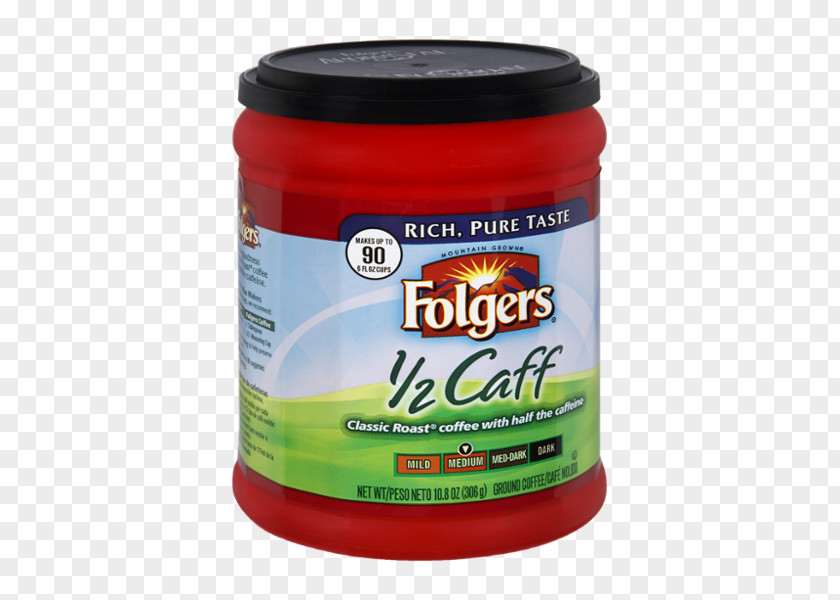 Coffee Caffeinated Drink Folgers Cappuccino Cafe PNG