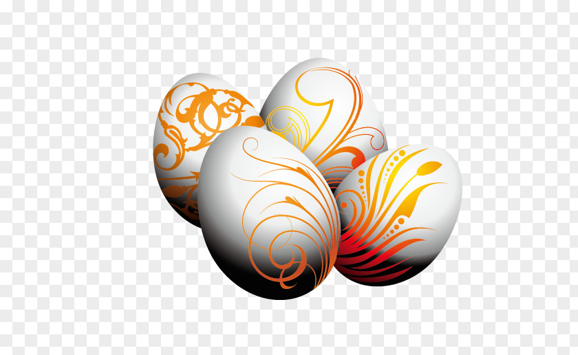 Easter Eggs Egg Circle Pattern PNG