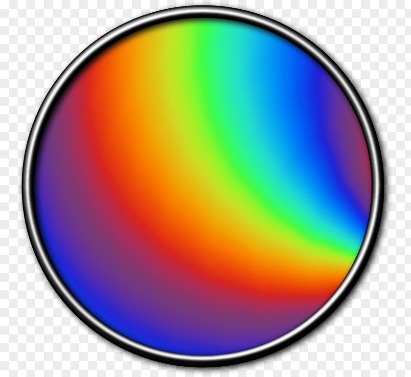 Rainbow Circle Clip Art PNG