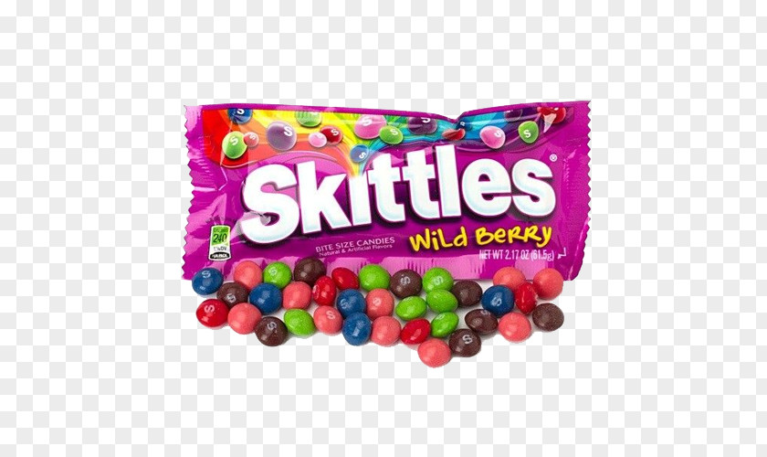 Skittles Wrigley's Wild Berry Sours Original Bite Size Candies Candy PNG