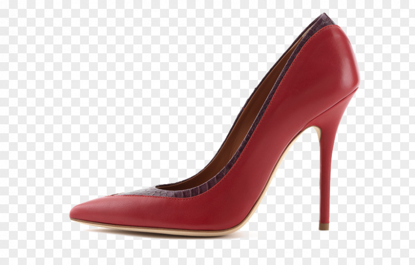 Boot Red Court Shoe Absatz PNG