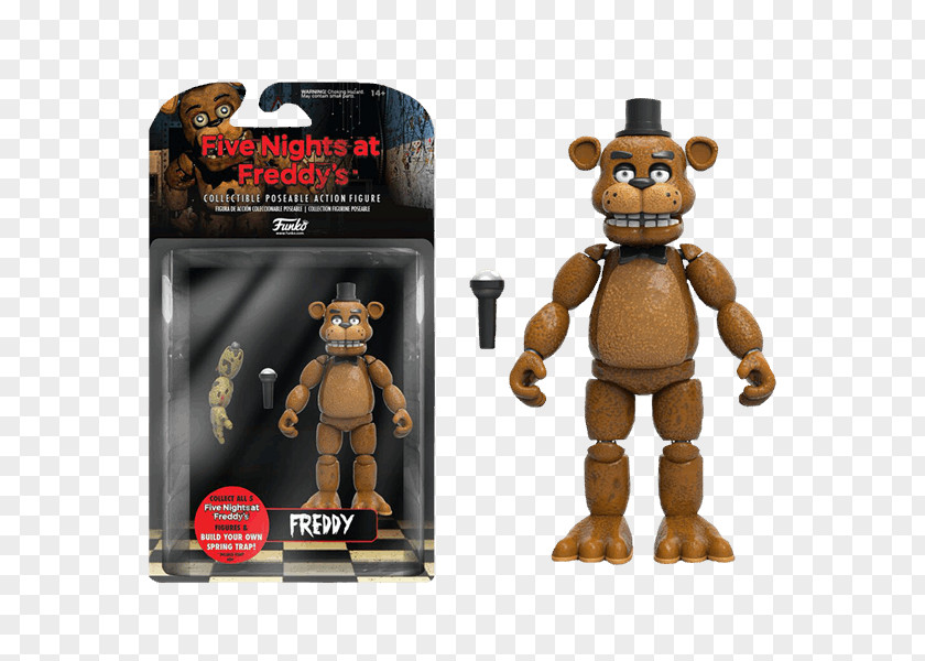 Freddy 2 Five Nights At Freddy's: Sister Location Fazbear's Pizzeria Simulator Funko Action & Toy Figures Stuffed Animals Cuddly Toys PNG