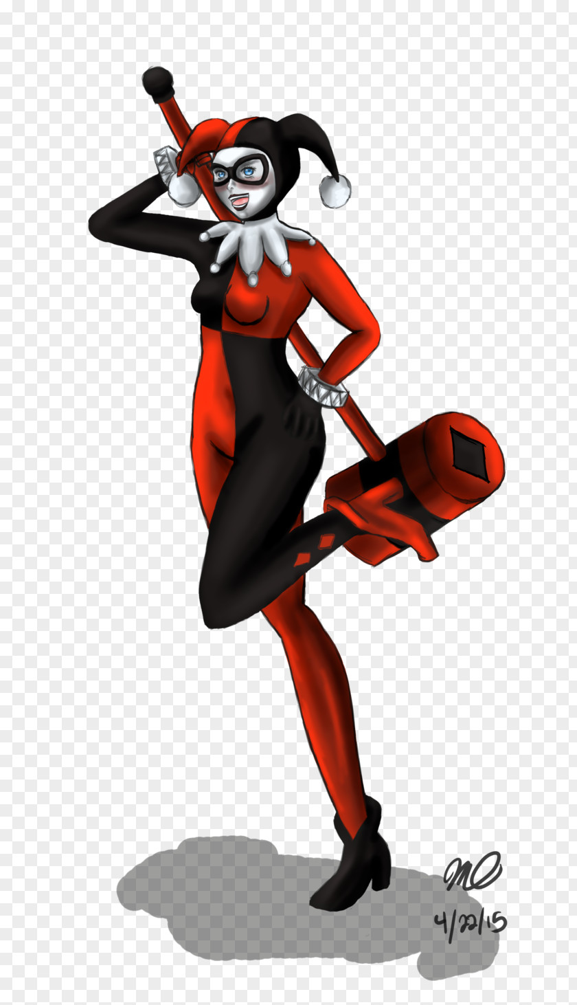 Harley Quinn Joker Supervillain Drawing Art PNG