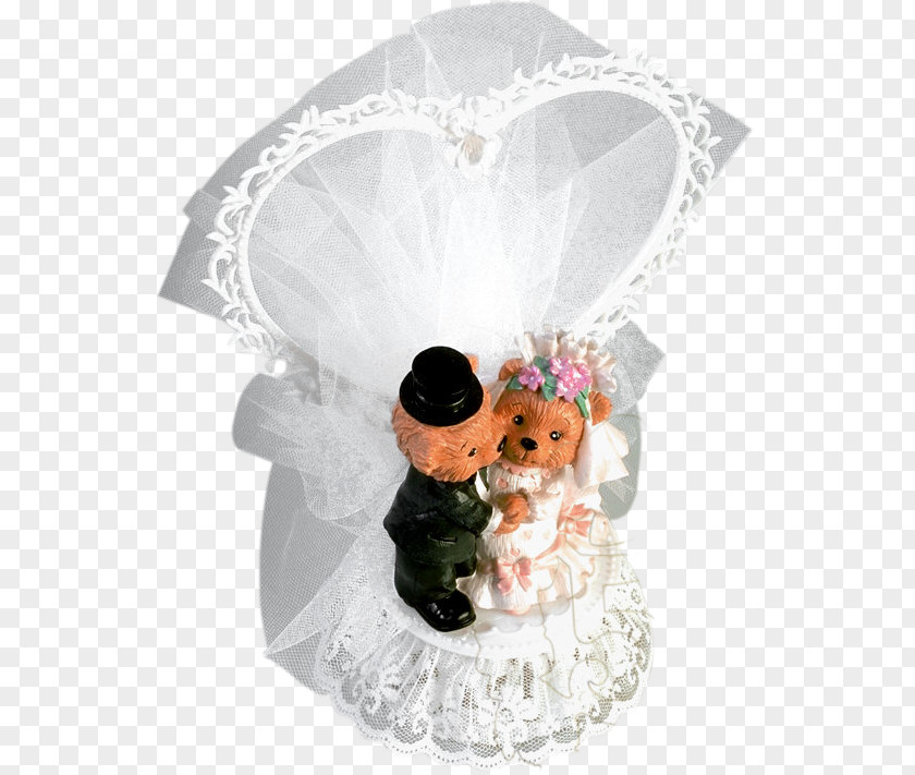 Ay Figurine Bride Flower Bouquet PNG
