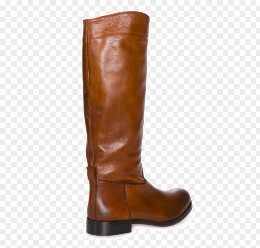 Boot Riding Cowboy Leather Brown PNG