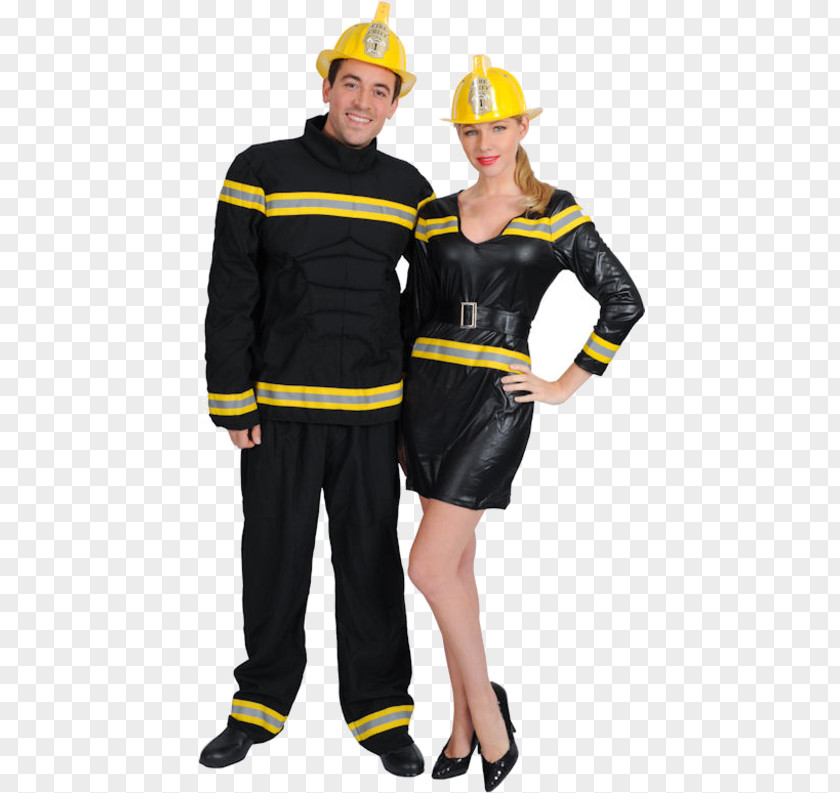 Firewoman Costume Headgear Uniform Profession PNG