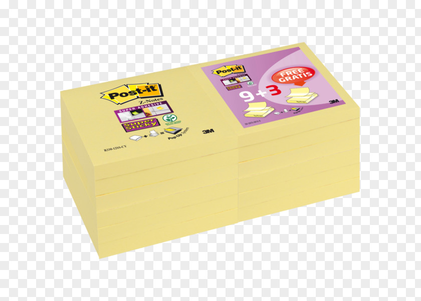 Super Promotion Post-it Note Yellow Centimeter PNG