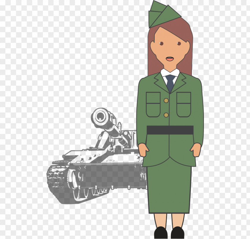 Woman Second World War Cartoon Clip Art PNG
