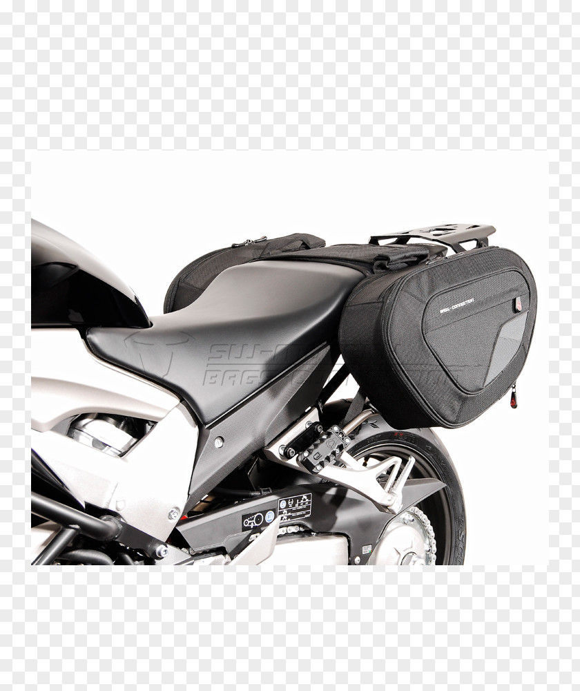 Honda Saddlebag CBR250R/CBR300R CBR1000RR Motorcycle PNG
