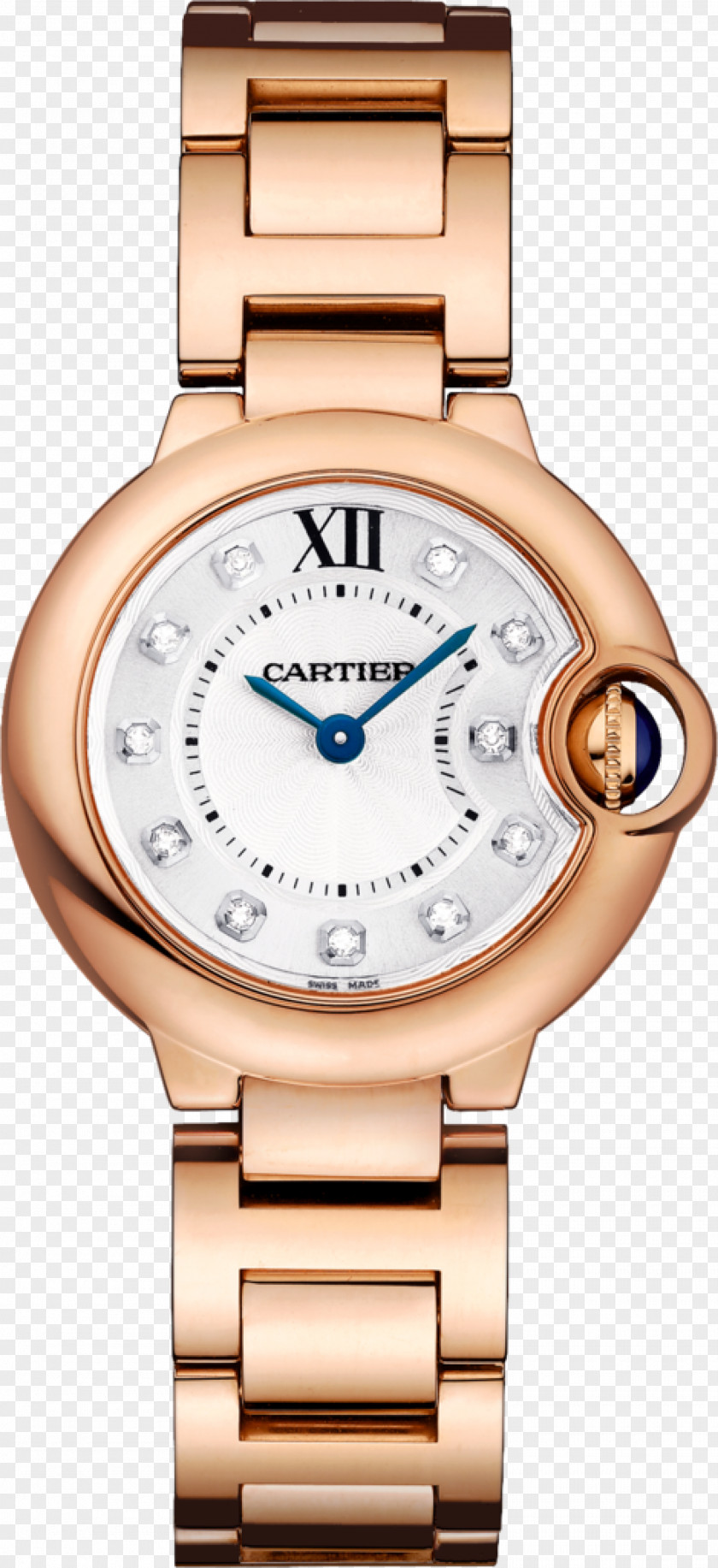 Watch Cartier Ballon Bleu Fifth Avenue Jewellery PNG