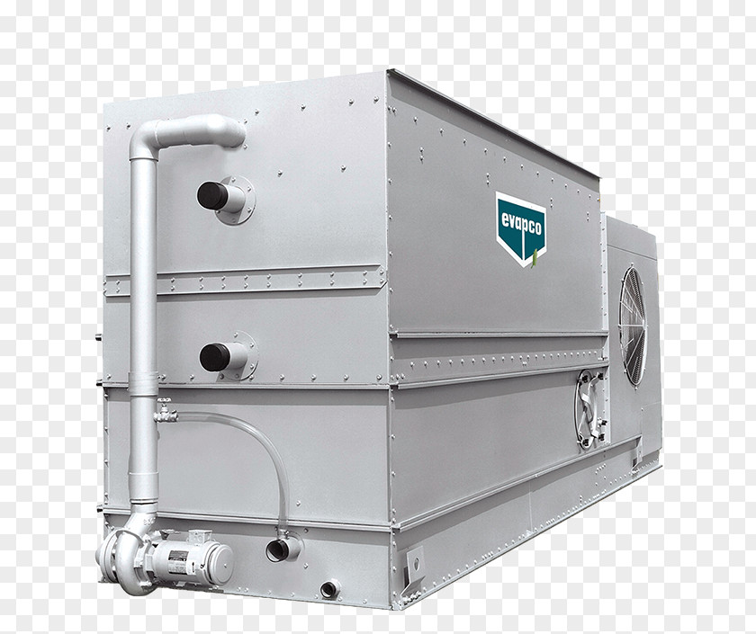 Condenser Tower Evaporative Cooler Cooling Refrigeration Evapco, Inc. PNG