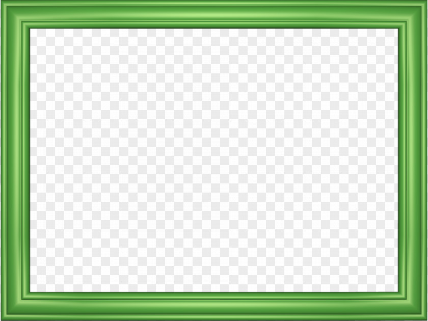 Green Border Frame Transparent Background Window Board Game Square Area Pattern PNG