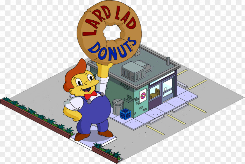 Homero Lard Lad Donuts The Simpsons: Tapped Out Simpsons Game Hit & Run PNG