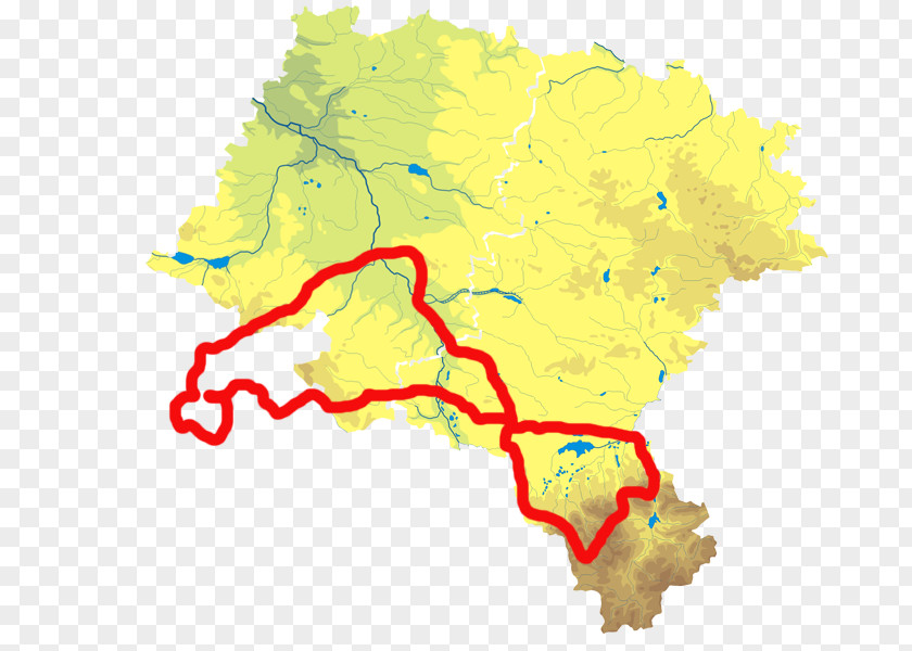 Map Opole Voivodeship Ecoregion PNG