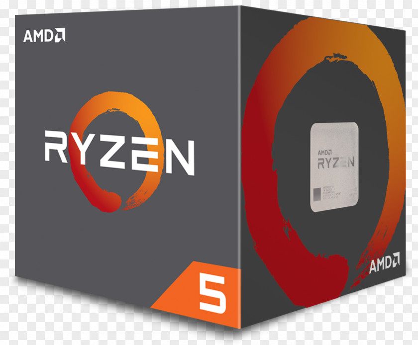 Ryzen Socket AM4 Multi-core Processor Central Processing Unit AMD 5 2600 With Wraith Stealth Cooler YD2600BBAFBOX PNG