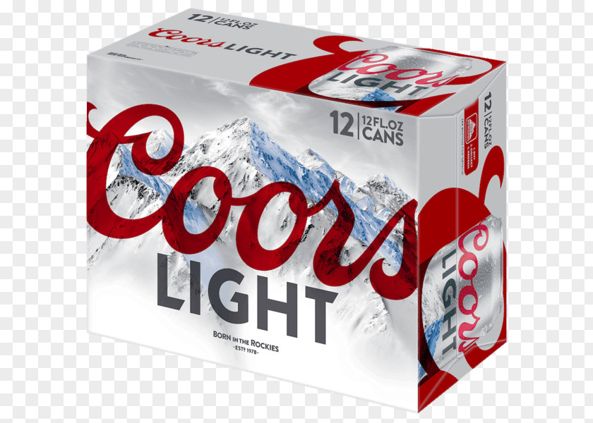 Beer Coors Light Brewing Company Lager Beverage Can PNG