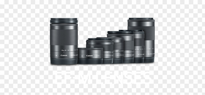Camera Lens Canon EOS M EF-M 18–55mm EF Mount 11–22mm PNG