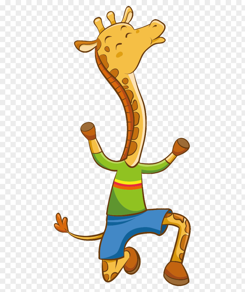 Cartoon Giraffe Royalty-free Clip Art PNG