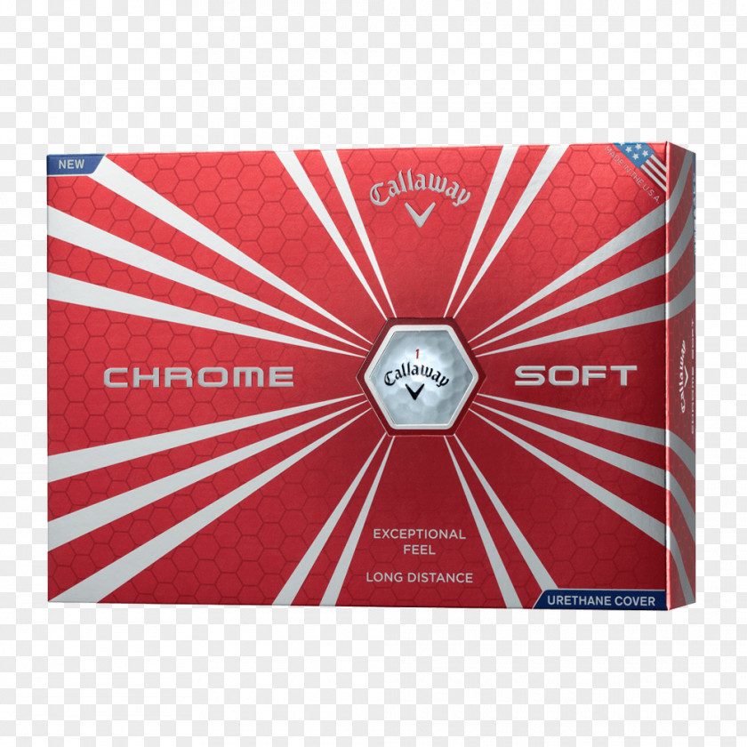 Golf Balls Callaway Chrome Soft X Company PNG