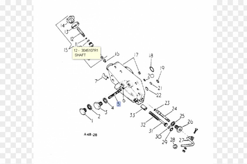 International Harvester Car Line Angle Technology Diagram PNG