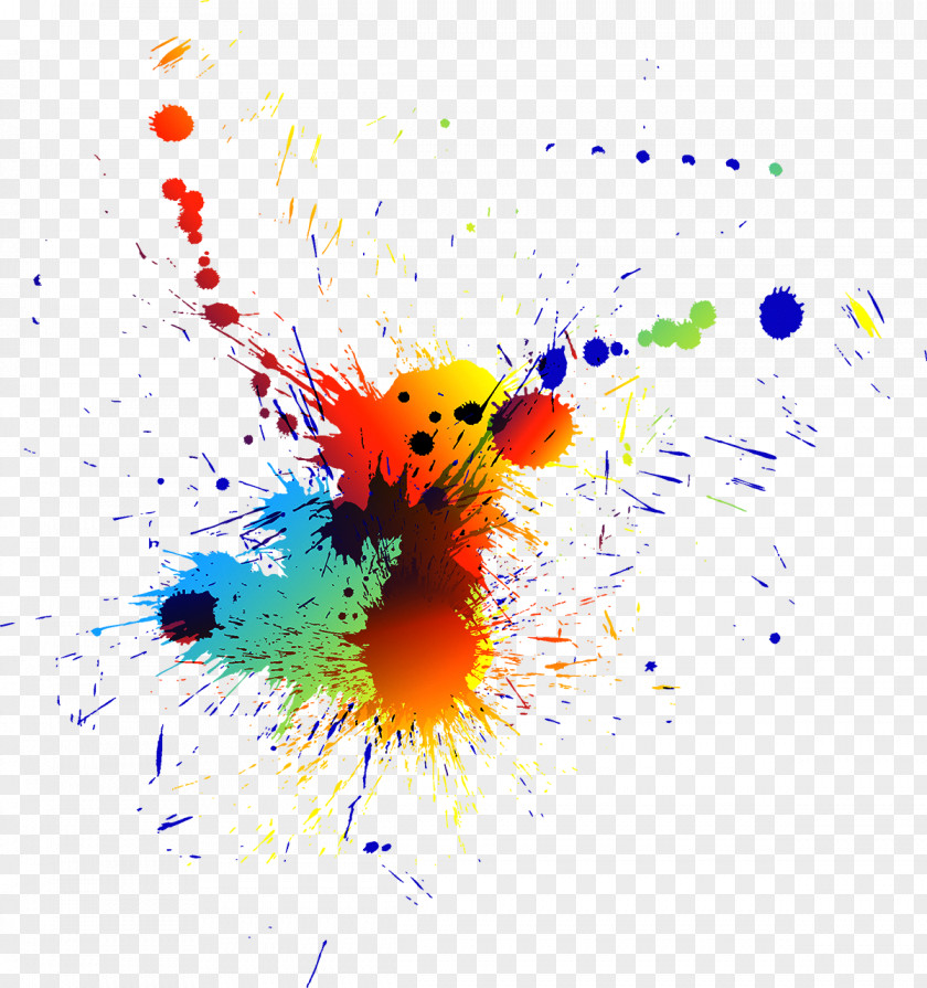 Paint Splash Color Graphic Arts PNG