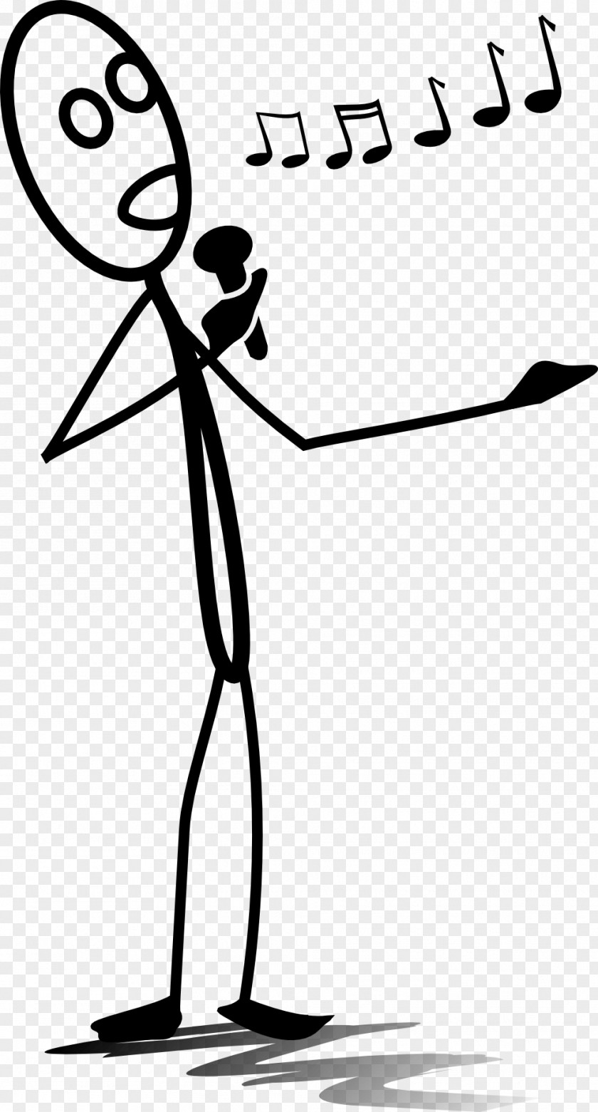 Stick Figure Singing Music PNG figure Music, singing clipart PNG