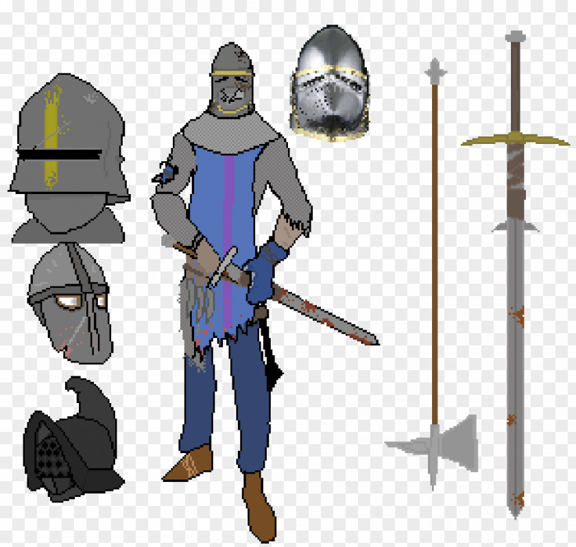 Sword Knight Drawing Weapon Spear PNG