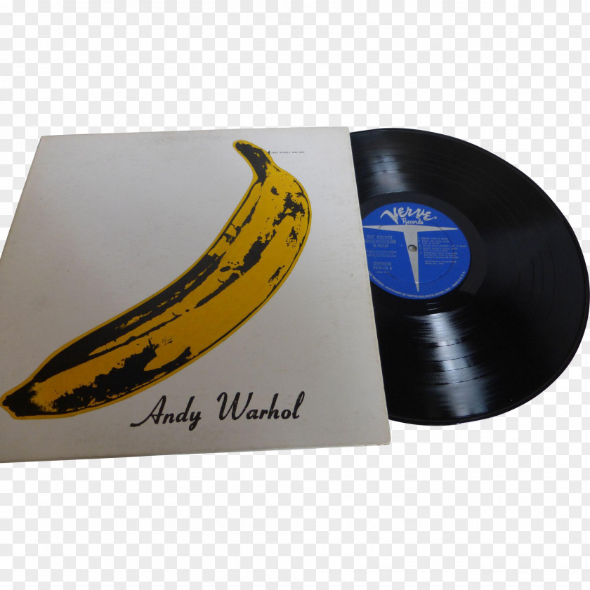 Andy Warhol The Velvet Underground & Nico Album Phonograph Record PNG