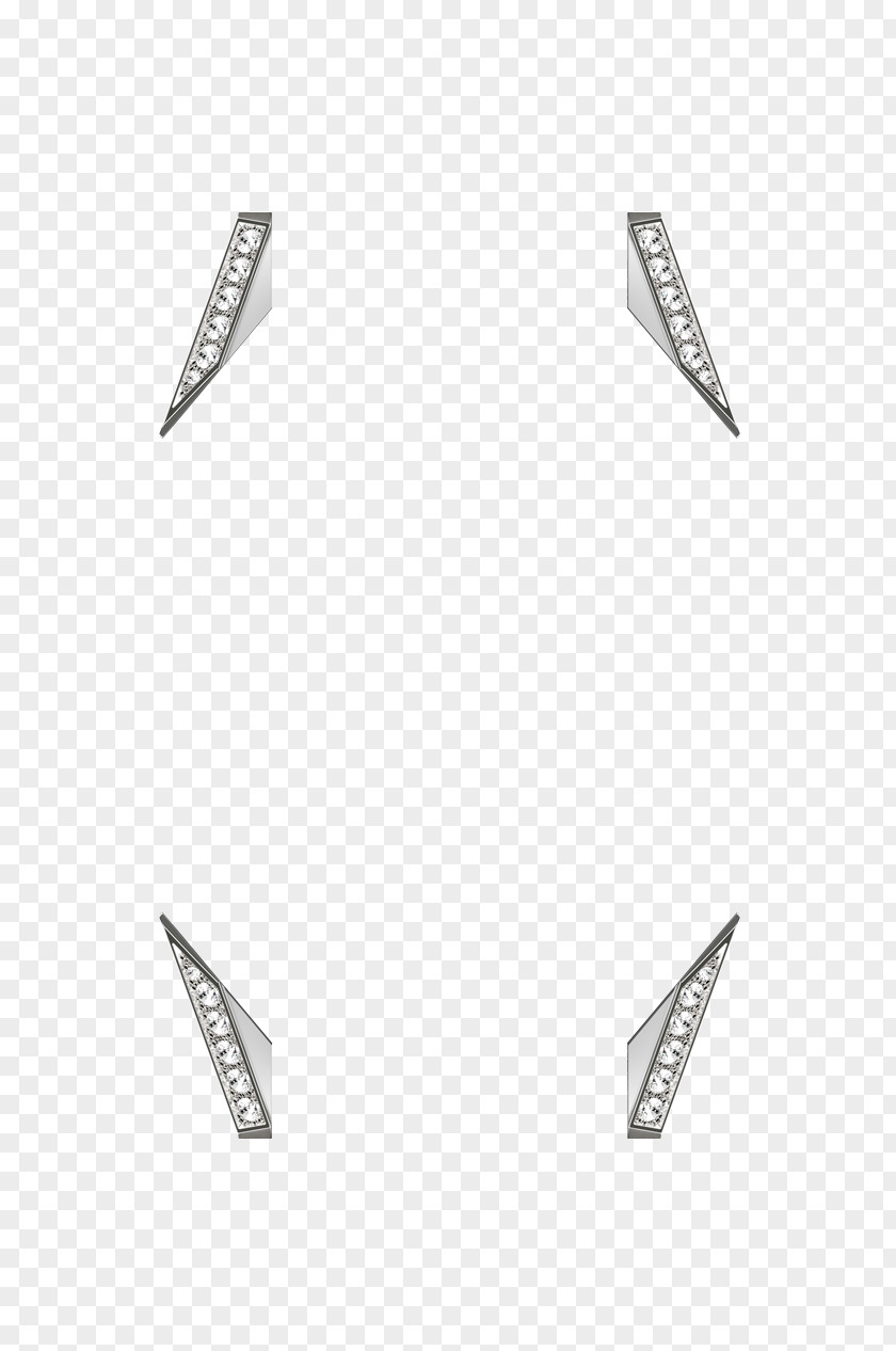 Angle Earring Body Jewellery Silver PNG