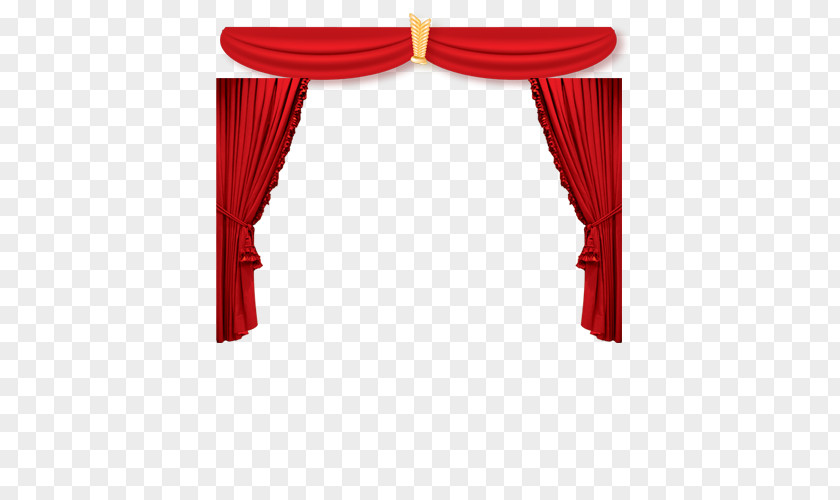 Ribbon Window Theater Drapes And Stage Curtains PNG