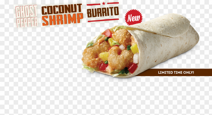 Shrimp Burrito Mission Shawarma Junk Food District PNG