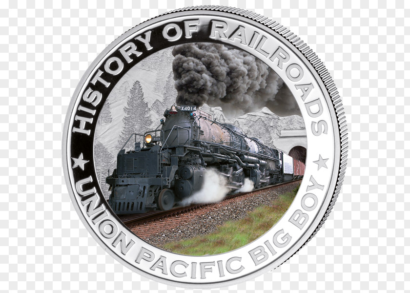 Train Rail Transport Locomotion No. 1 Union Pacific Big Boy Steam Locomotive PNG
