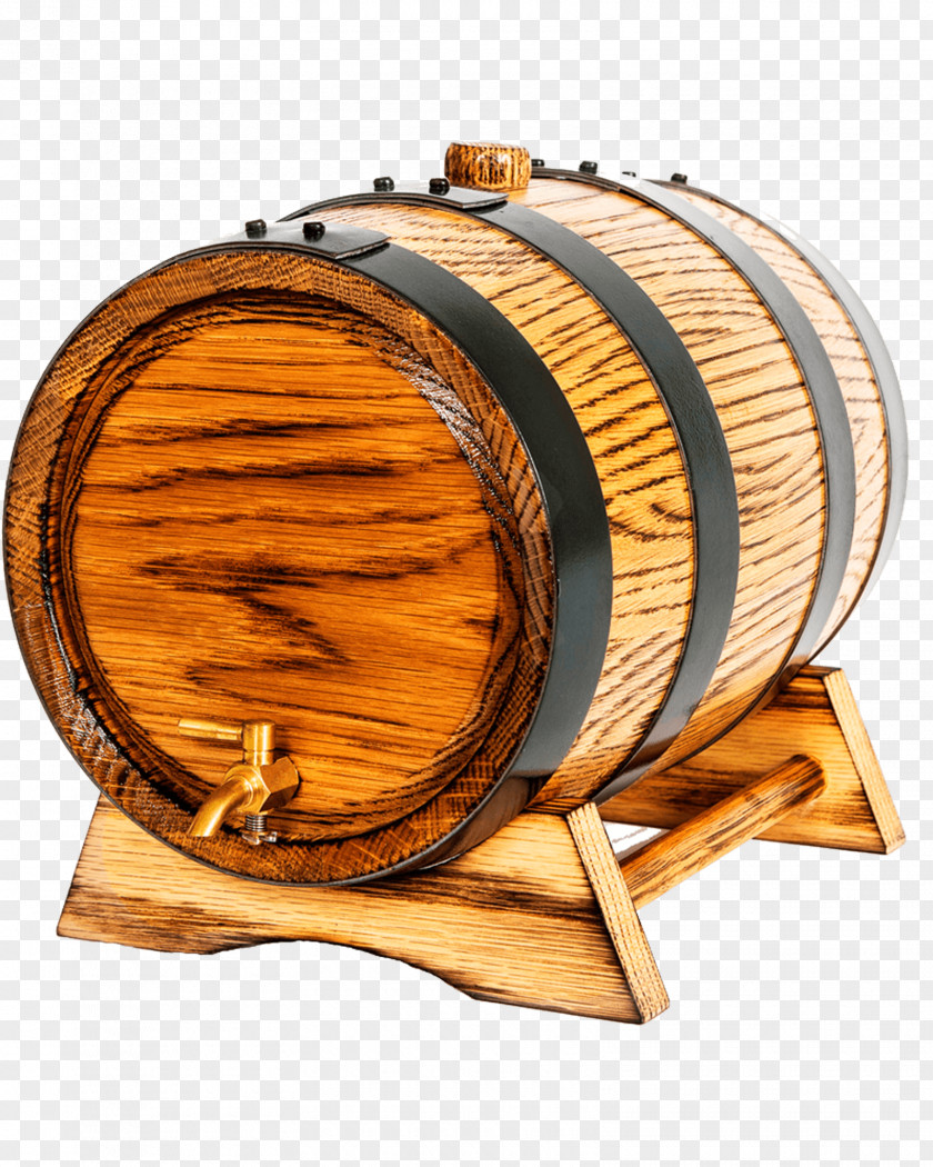 Wooden Barrel Port Wine Distilled Beverage Beer PNG