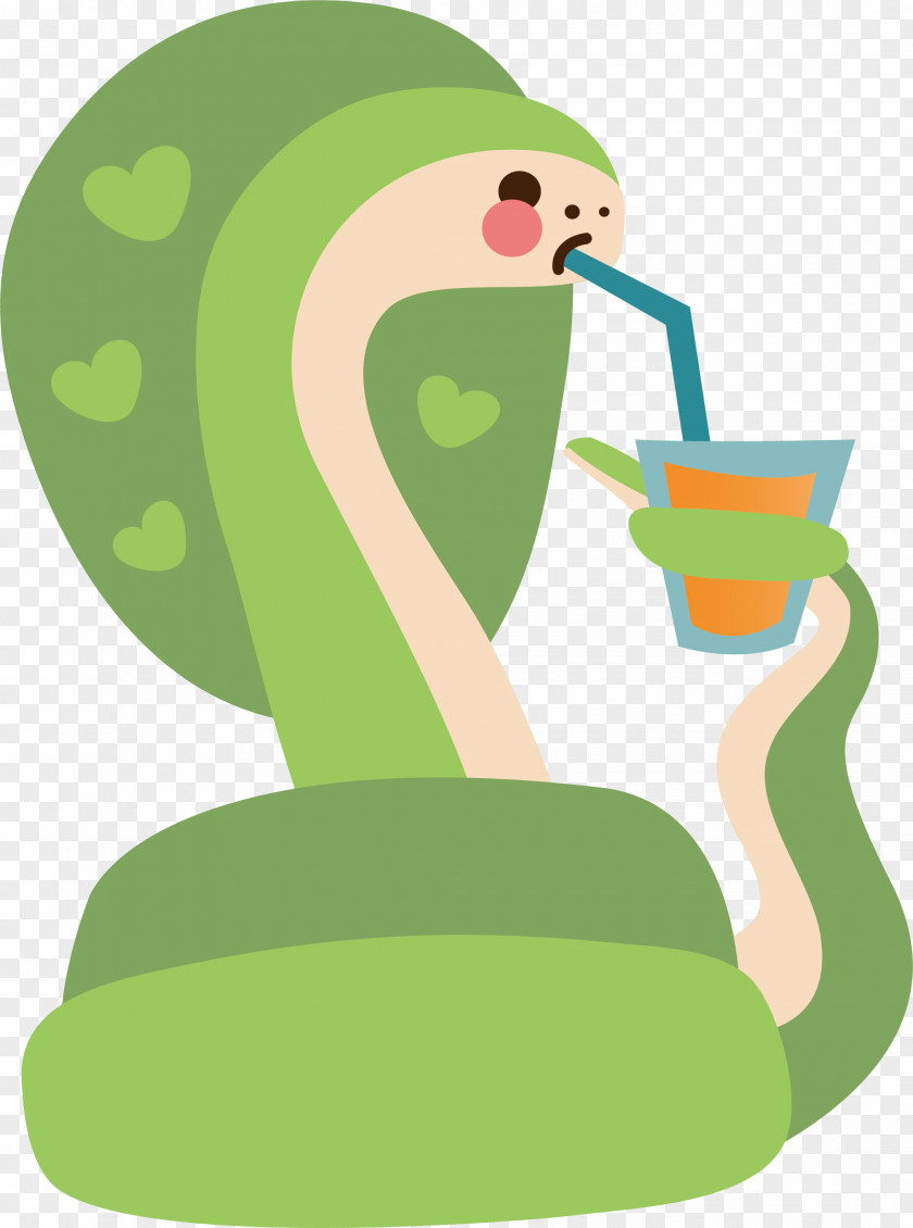 A Cobra With Juice Orange Cocktail Clip Art PNG