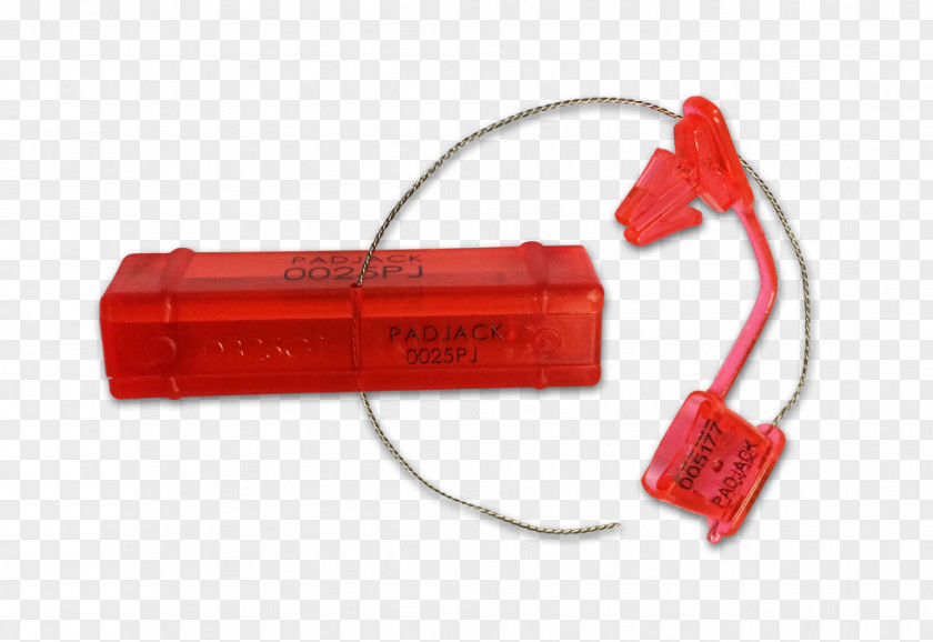 Cable Loop Locks Electronics RED.M PNG
