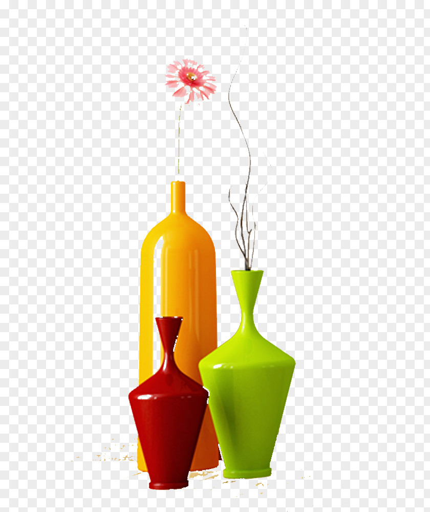 Color Bottle Table Glass PNG