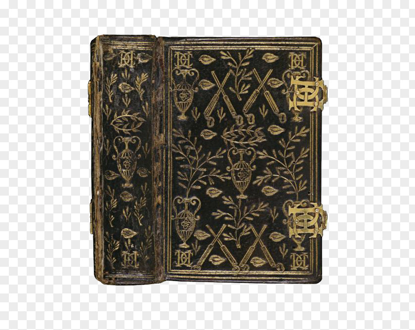Retro Books Book Of Hours Bookbinding Paper Cover PNG