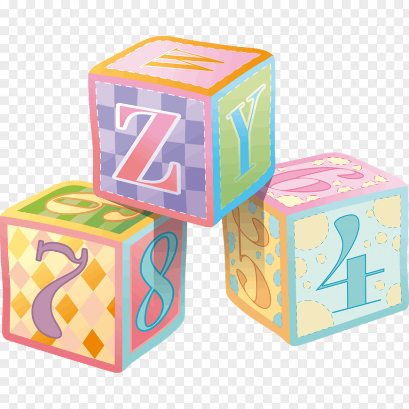Child Cube Toy Sticker Infant PNG
