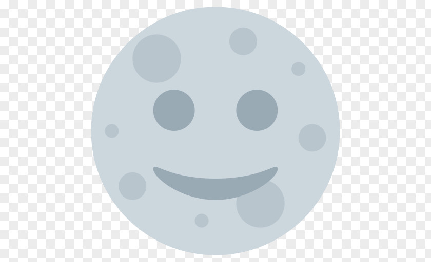 Emoji New Moon Eerste Kwartier Full PNG