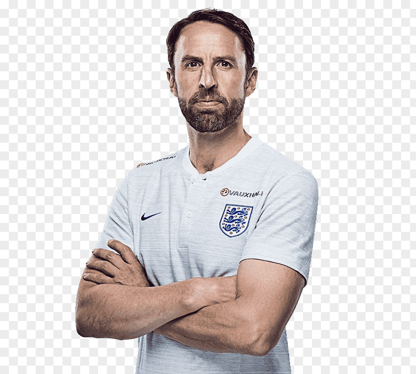 England National Football Team Gareth Southgate 2018 World Cup Image PNG