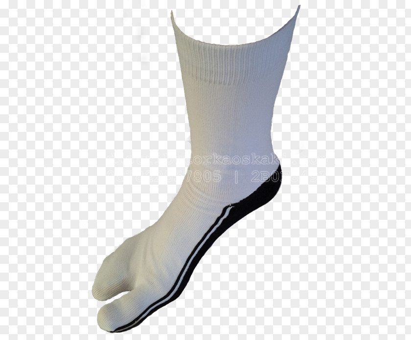 Jempol White Sock Shoe Thumb Foot PNG