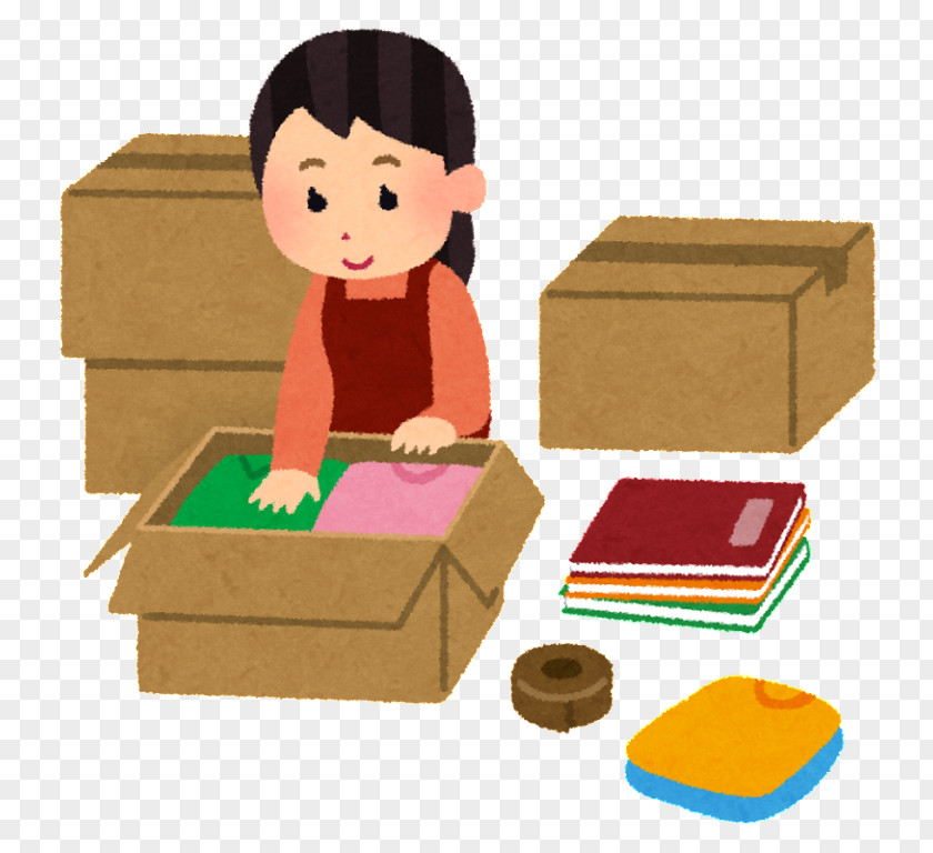 Packaging And Labeling Child Box Background PNG