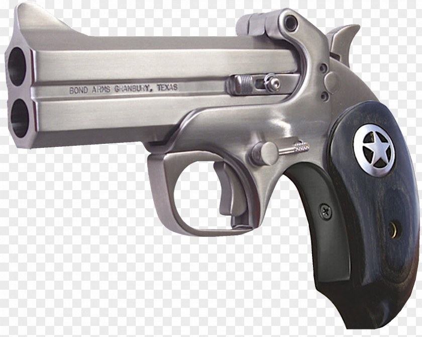 Pistol Derringer Bond Arms .45 Colt Firearm Handgun PNG