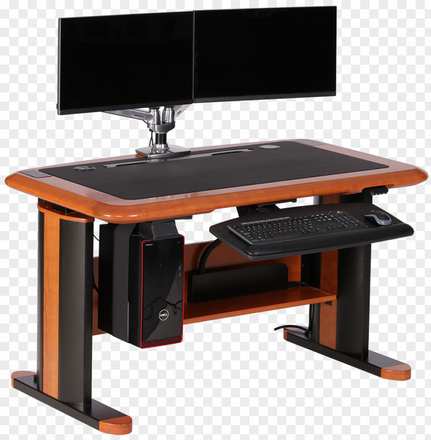 Stage Accessories Sit-stand Desk Standing Computer Table PNG