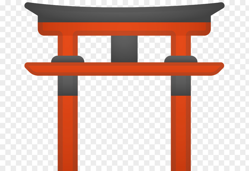 Table Orange Emoji PNG