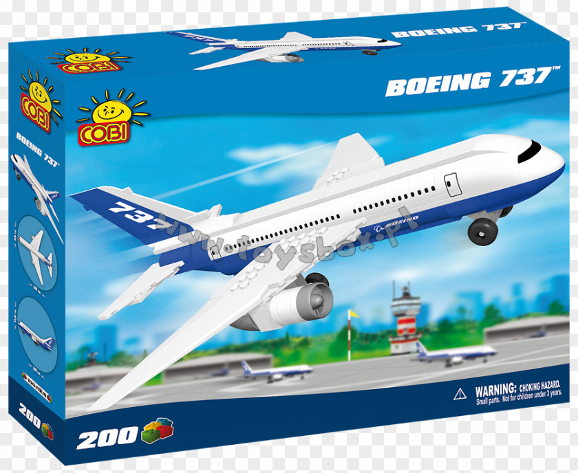 Airplane Boeing 767 Amazon.com Cobi Toy Block PNG