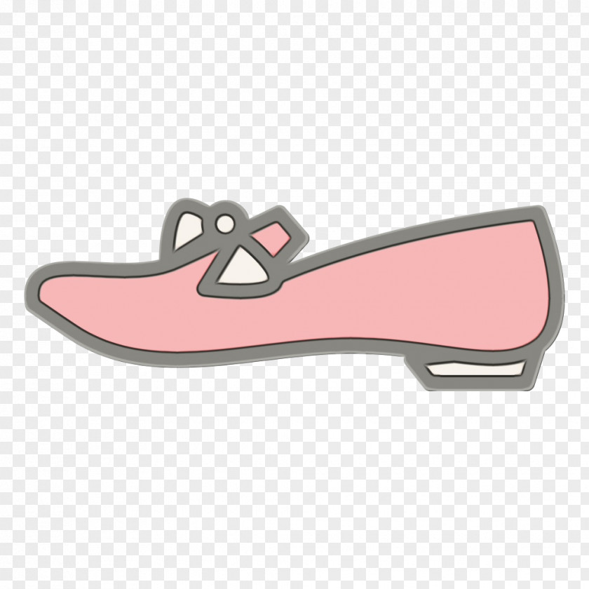 Athletic Shoe Beige Pink Background PNG
