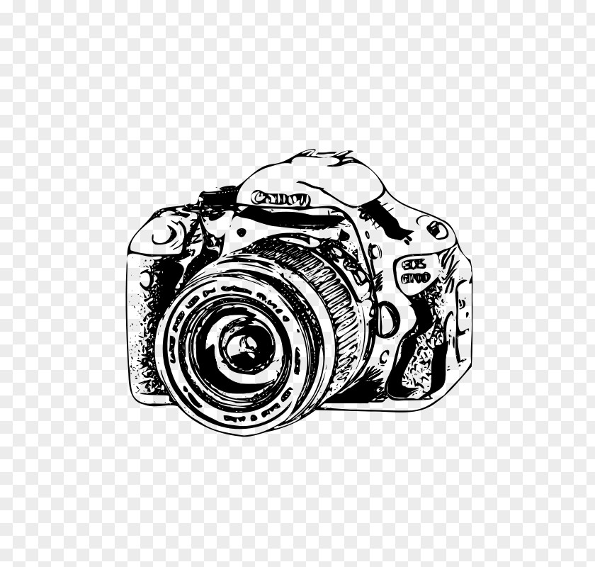 Camera Canon EOS 200D 600D Clip Art PNG