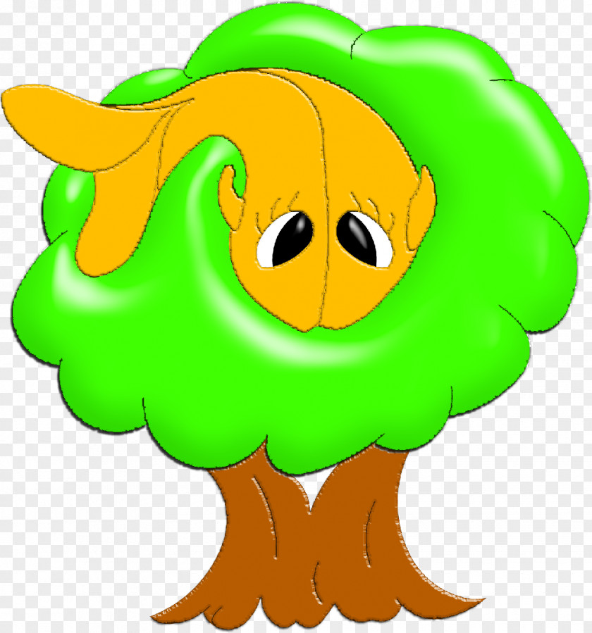 Tree Flowering Plant Character Clip Art PNG