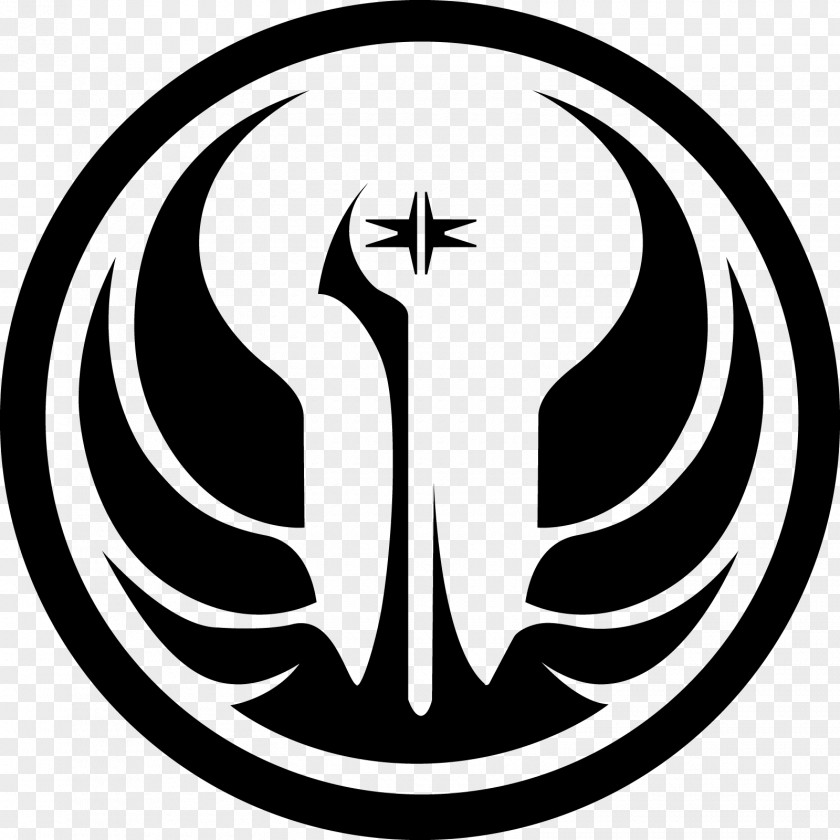 Emblem Star Wars: The Old Republic Galactic Jedi Logo PNG